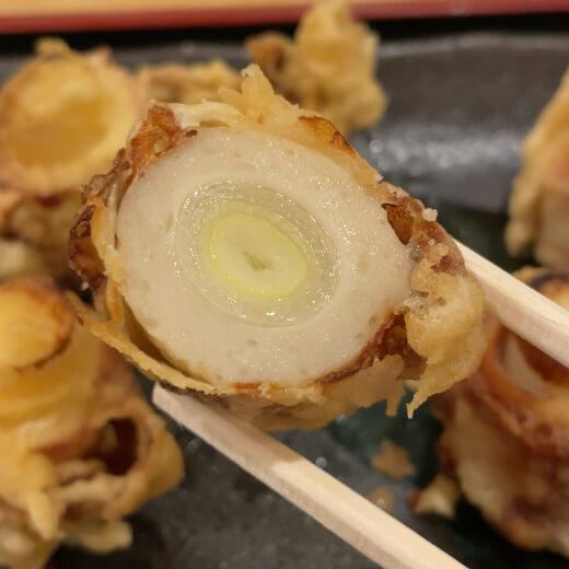 木の芽　ねぎ入りちくわ天up